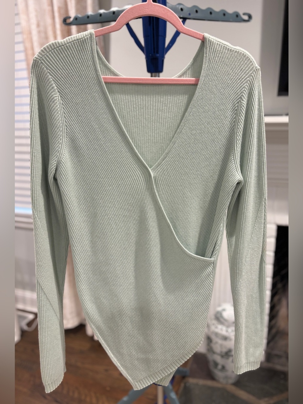 Lululemon Wrap it Back Reversible Sweater with Cashmere